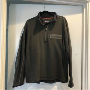 Simms Olive Green 1/4 Zip Jacket